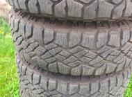 Grajewo ogłoszenia: Opony Goodyear Wrangler 245/70R17 stan idealny grubość bieżnik... - zdjęcie